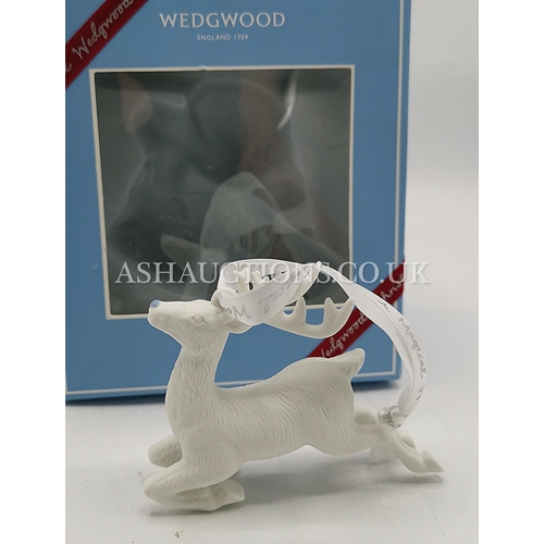 447 - WEDGWOOD CHRISTMAS REINDEER  (Original Box)