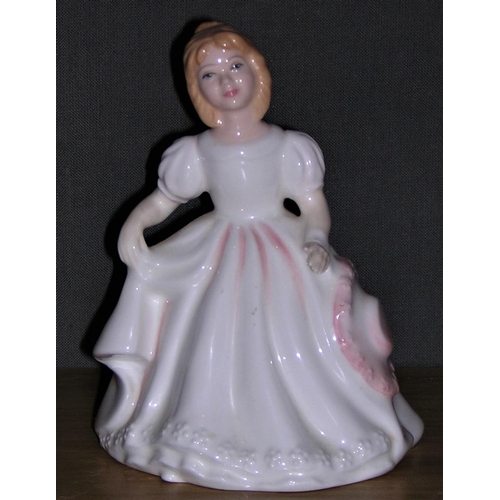 1215A - ROYAL DOULTON 13.3cm  FIGURINE 'AMANDA' HN 2996 1986/2000 Designed By R.Tabbenor For THE VANITY FAIR... 