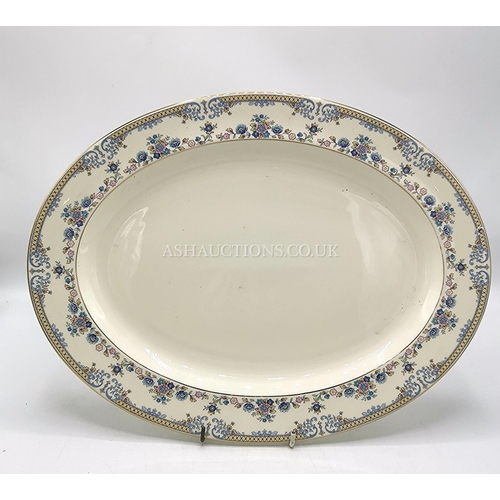 489 - MINTON CHINA Large OVAL MEAT PLATTER IN THE AVONLEA DESIGN (Please Note This Lot WILL NOT BE PACKED ... 