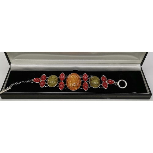 496 - AMBER BRACELET (Boxed)