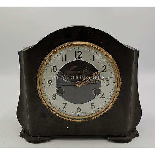 517 - SMITHS BAKELITE MANTLE CLOCK(Please Note This Lot WILL NOT BE PACKED OR SHIPPED...PICK UP ONLY!!!)