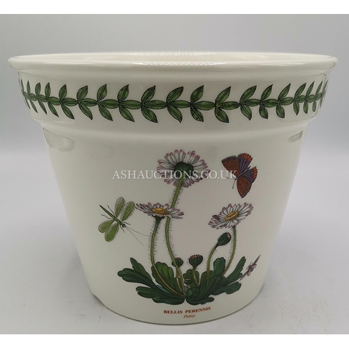 527 - PORTMEIRION 16cm PLANTER IN THE BOTANIC GARDEN DESIGN