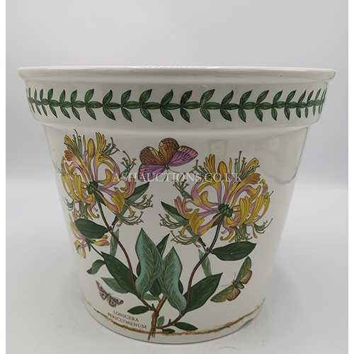 528 - PORTMEIRION Extra Large 19cm PLANTER IN THE BOTANIC GARDEN DESIGN