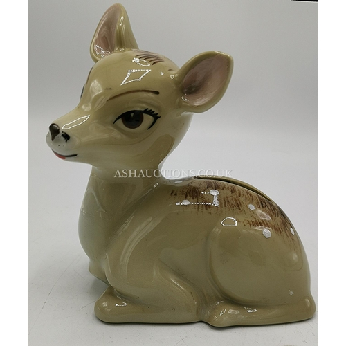 534 - WADE Large (Blow-Up) BAMBI MONEY BOX