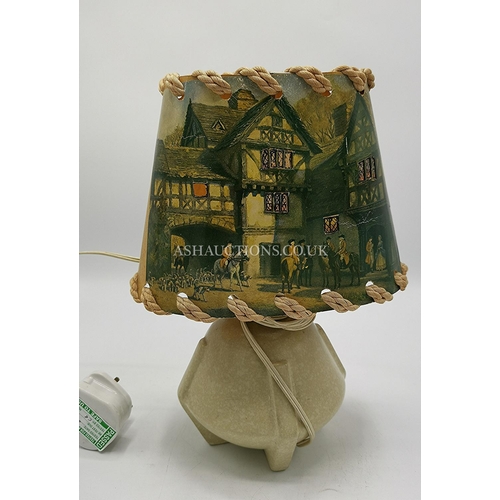 537 - SYLVAC COACH INN SCONCE LAMP c1950s