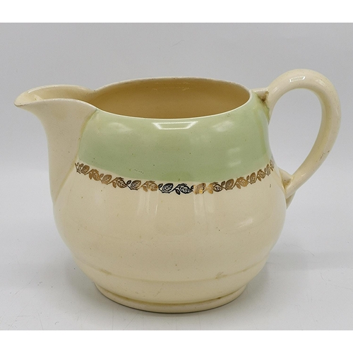 207 - ROYAL STAFFORDSHIRE POTTERY CLARICE CLIFF  11cm MILK JUG (Old)