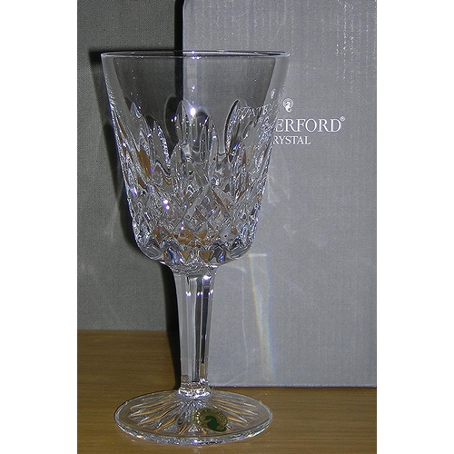 287 - WATERFORD CRYSTAL GOBLET IN THE LISMORE DESIGN (Original Box)