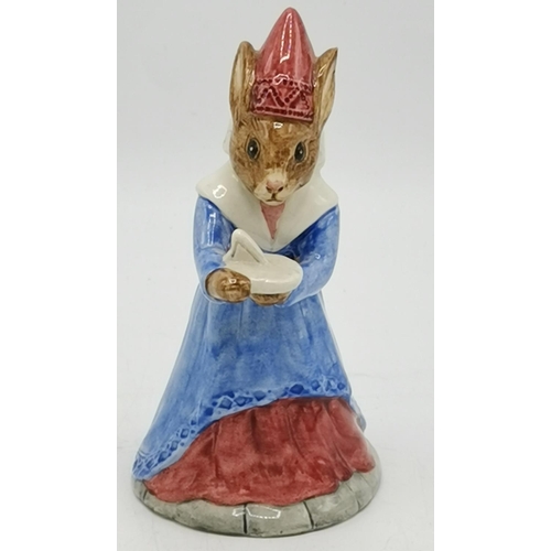 402 - ROYAL DOULTON 11.9cm BUNNYKINS CHARACTER FIGURINE 'SUNDIAL BUNNYKINS' DB 213 2000 Only (Bunnykins Of... 