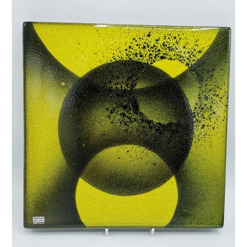 753 - ALAN CLARKE STUDIO'S SQUARE PLAQUE(Please Note This Lot WILL NOT BE PACKED OR SHIPPED...PICK UP ONLY... 