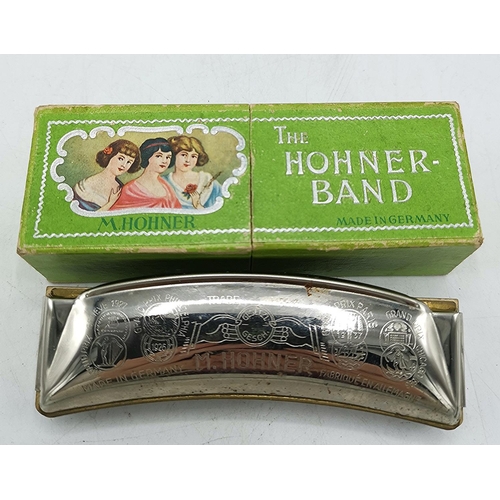 755A - HORNER BAND MOUTH ORGAN  (Old) (Original Box)