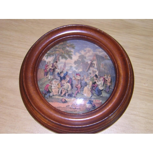 774 - FRAMED PASTE POT LID