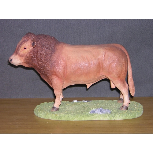 786 - SHERRATT & SIMPSON MODEL OF A LIMOUSIN BULL