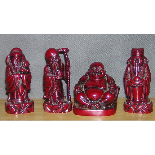 790 - ORIENTAL FIGURINES (4)