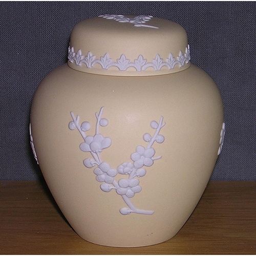 797 - WEDGWOOD JASPER WARE LIDDED POT