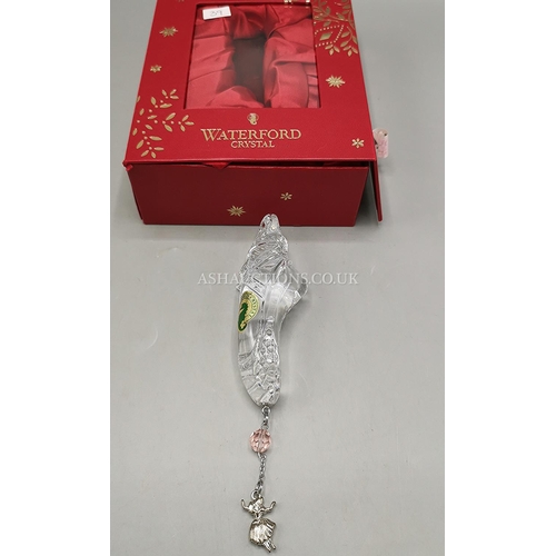 1043 - WATERFORD CRYSTAL CHRISTMAS TREE DECORATION 