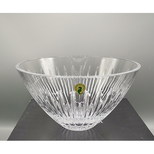 1061 - WATERFORD CRYSTAL 20cm Dia BOWL IN THE MARA DESIGN (Original Box)