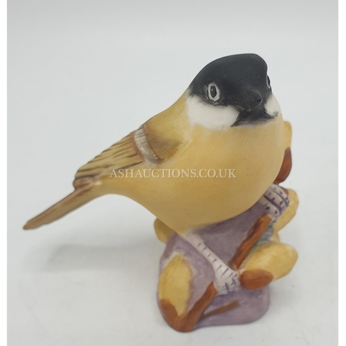 1119 - ROYAL WORCESTER 5.7cm MODEL OF A MARSH TIT (Style One)  RW 3336 1941/86 Designed By Eva Soper FOR TH... 