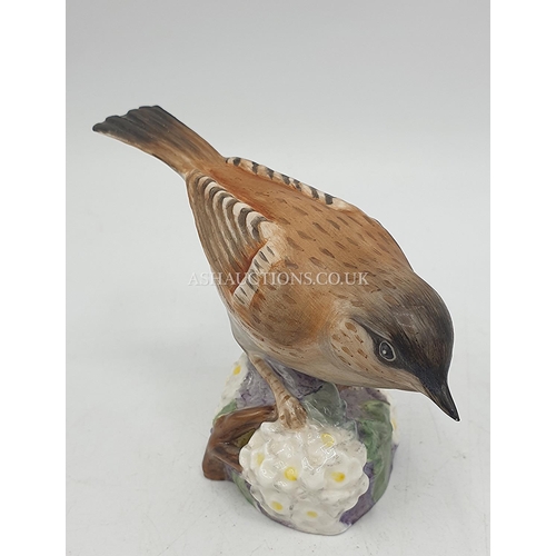 1122 - ROYAL WORCESTER 6.4cm MODEL OF A WREN  RW 3333 1941/86 Designed By Eva Soper FOR THE BRITISH BIRDS S... 