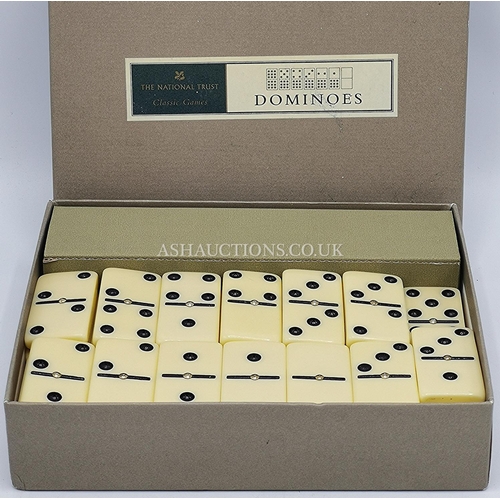 1170 - IVORINE (Set Of 9s) DOMINOES  (Boxed)