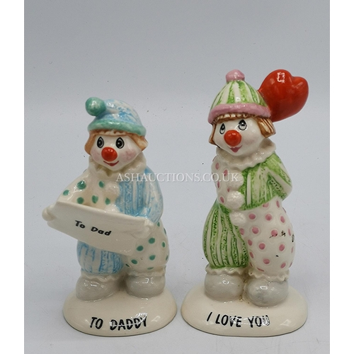 1211 - BESWICK CLOWN FIGURINES (2) 