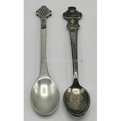 1218 - ROLEX COLLECTORS SPOON Plus CELTIC COLLECTORS SPOON