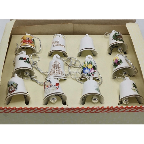 461 - BOX CONTAINING A Qty Of CHRISTMAS BELLS