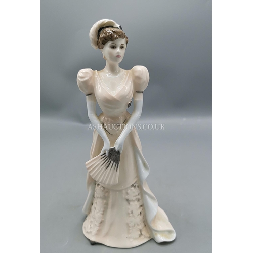 491 - COALPORT 20cm FIGURINE 