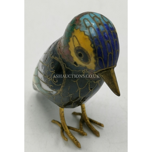 561 - CLOISONNE BIRD