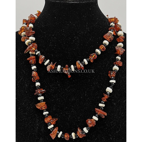 589 - BALTIC AMBER NECKLACE