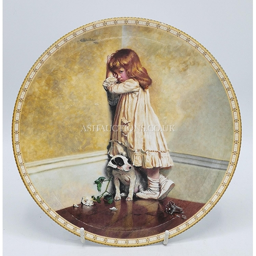 599 - ROYAL DOULTON CHINA PLATE 