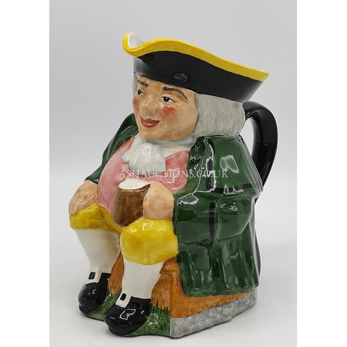 61 - CARLTON WARE (Hand Painted) TOBY JUG