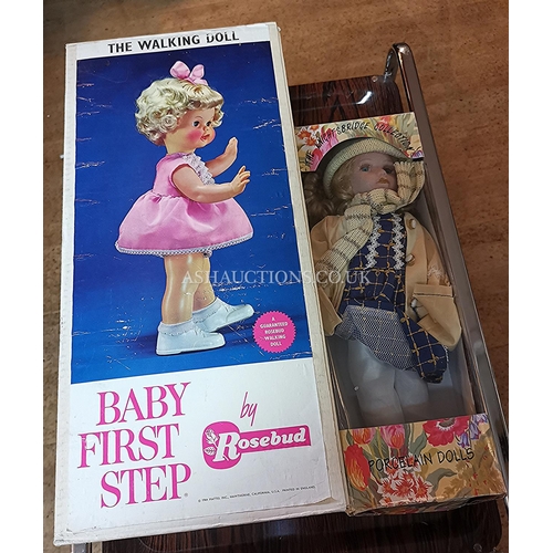 956 - ROSEBUD (Battery Operated) DOLL c1960s  (Boxed) Plus a KNIGHTSBRIDGE DOLL (Boxed)