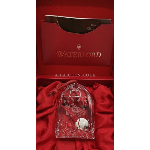 992 - WATERFORD CRYSTAL LISTMORE EDITION CHRISTMAS TREE DECORATION 