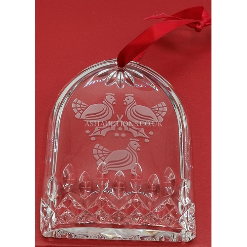 997 - WATERFORD CRYSTAL LISTMORE EDITION CHRISTMAS TREE DECORATION 