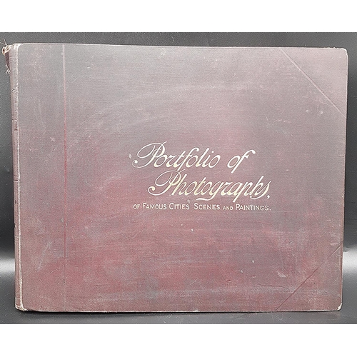 1153 - PORTFOLIO OF PHOTOGRAPHS BOOK c1895 By John L.Stoddard