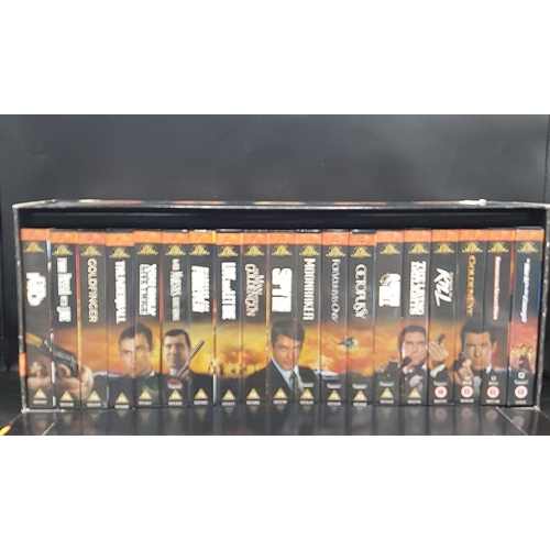 1169 - JAMES BOND (007) VHS VIDEO COLLECTION (Boxed)