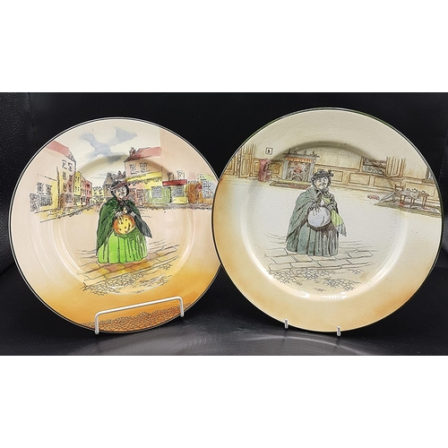 147 - ROYAL DOULTON SERIES WARE 26.5cm PLATES (2)