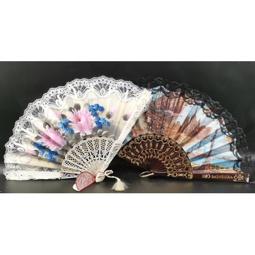 159 - HAND FANS (2)