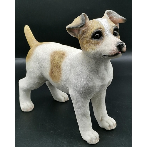 270 - NATURECRAFT Large (235 h 260 w 105 d mm) MODEL OF A JACK RUSSELL PUPPY (BB434) FROM THE BEST OF BREE... 