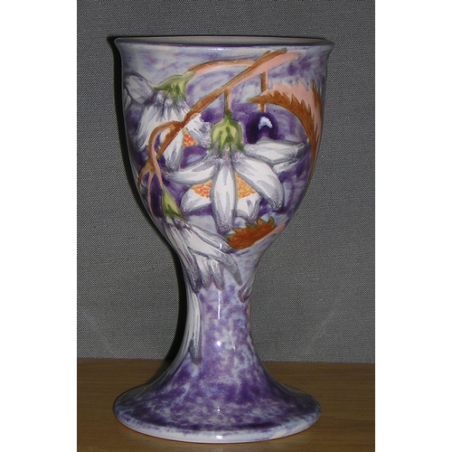 374 - COBRIDGE STONEWARE (Hand Painted) GOBLET