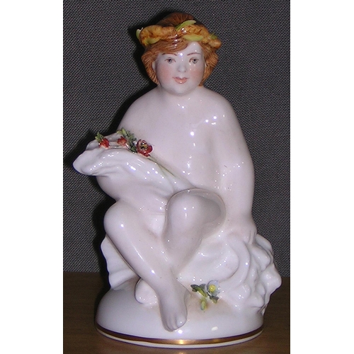 385 - ROYAL CROWN DERBY FIGURINE 