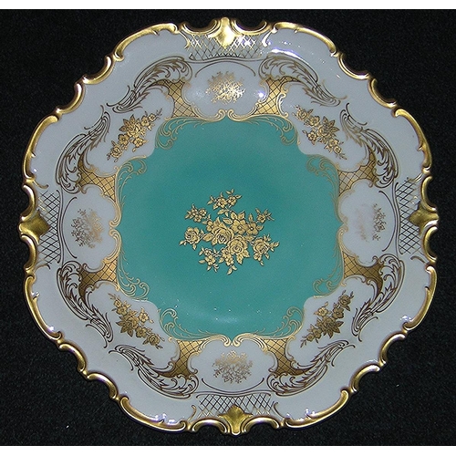 416 - GERMAN GILDED Large PLATE