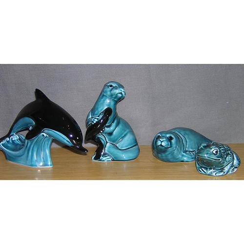 427 - POOLE POTTERY ANIMAL MODELS (4)