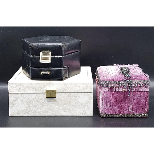 594 - JEWELLERY BOXES (3)