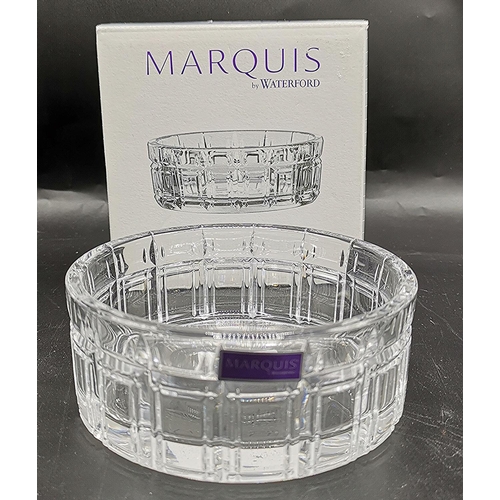 615 - WATERFORD CRYSTAL (For Marquis) 12.5cm Dia BOTTLE COASTER IN THE CROSBY DESIGN  (Original Box)  R.R.... 