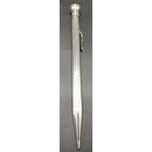 693 - PRESENTED AS A STERLING SILVER EVERSHARP PROPELLING PENCIL