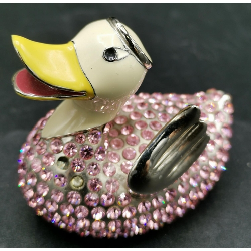 717 - JEWEL ENCRUSTED DUCK