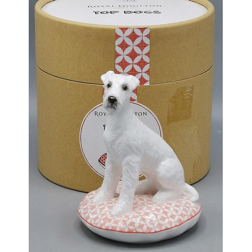 739 - ROYAL DOULTON 13cm MODEL OF TERRIER DOG 