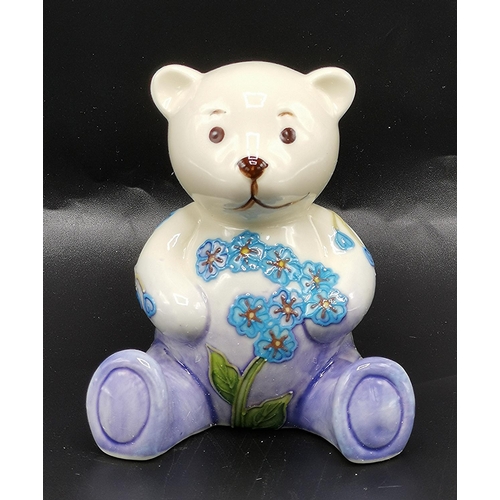 77 - OLD TUPTON WARE 11cm TUBELINED MODEL OF A TEDDY BEAR  FROM THE TEDDY BEARS PICNIC SERIES   (Manufact... 