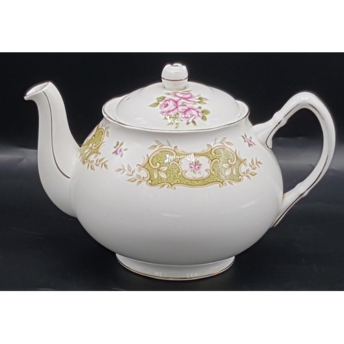 95A - DUCHESS CHINA CHINTZ TEAPOT IN THE GRANVILLE DESIGN